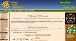 Desktop Screenshot of goldengategraphics.com